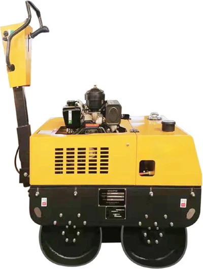 Rolo compactador de tambor duplo YZD-500